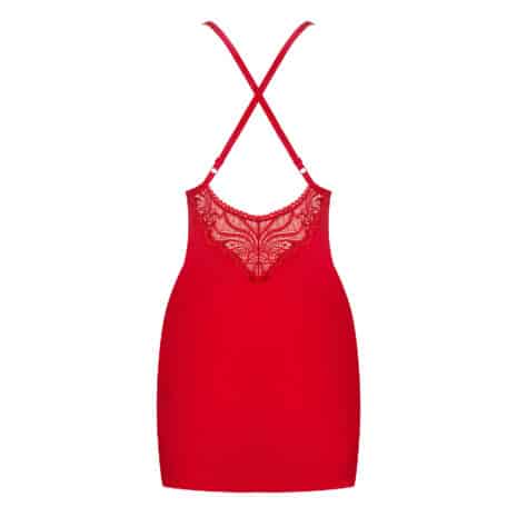 13717-Obsessive-Sexy-Red-Chemise-with-Thong-sexshop-nicosia