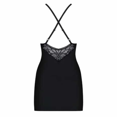 14015-obsessive-elegant-black-chemise-with-thong-sexshop-limassol