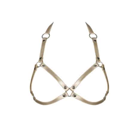 15069-Obsessive-Faux-Leather-Harness-Bra-Gold-sexshop-nicosia