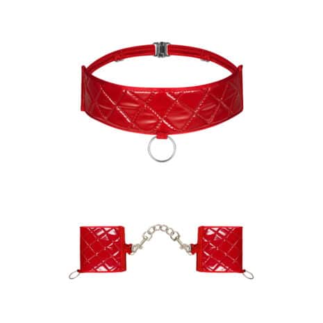 15899-Obsessive-Hunteria-Red-cuffs-with-choker-sexshop-limassol