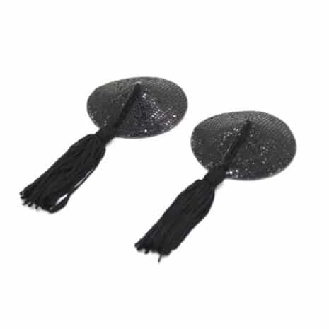 18309-naughty-toys-black-sequin-nipple-pasties-with-tassels-sexshop-Limassol