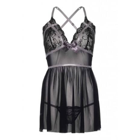 Lurex-Lace-Babydoll-Set-LOVESHOP-CY