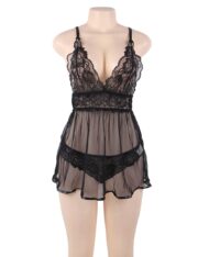 Plus-Size-Mesh-Chemise-with-String-sexshop-paphos