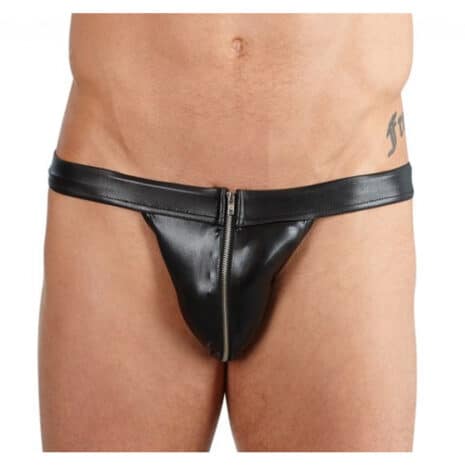 Shiny-Wetlook-Panty-with-Zip-sexshop-nicosia