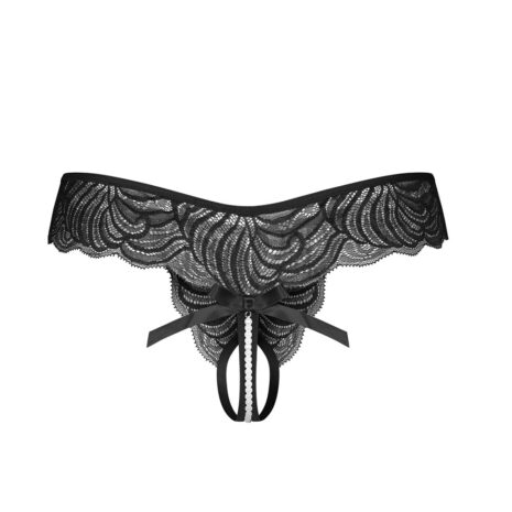 TRINISE-CROTCHLESS-THONG-obsessive-trinise-crotchless-thong-black-sex-shop-cyprus