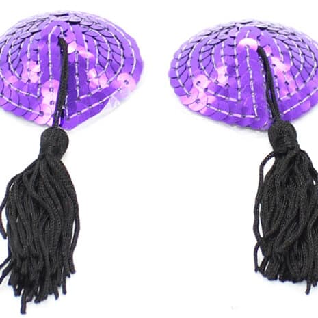 naughty-toys-purple-heart-burlesque-sequin-nipple-black-tassels-sexshop-larnaca