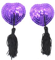 naughty-toys-purple-heart-burlesque-sequin-nipple-black-tassels-sexshop-limassol