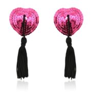 naughty-toys-rose-heart-burlesque-sequin-nipple-pasties-black-tassels-loveshop