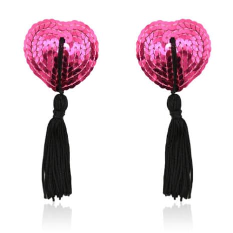 naughty-toys-rose-heart-burlesque-sequin-nipple-pasties-black-tassels-loveshop