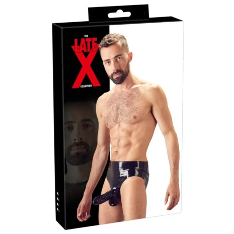 11783-LateX-Pants-with-Sleeve-and-Pouch-sexshop-paphos