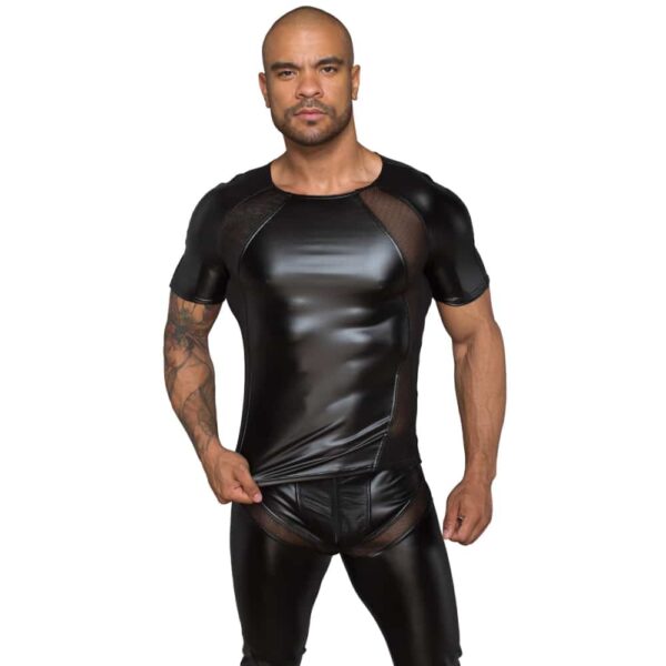 12275-noir-handmade-powerwetlook-t-shirt-with-net-inserts-sex-shop-limassol