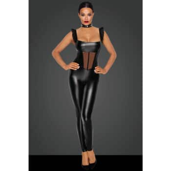 15191-noir-handmade-powerwetlook-overall-with-tulle-sex-shop-limassol