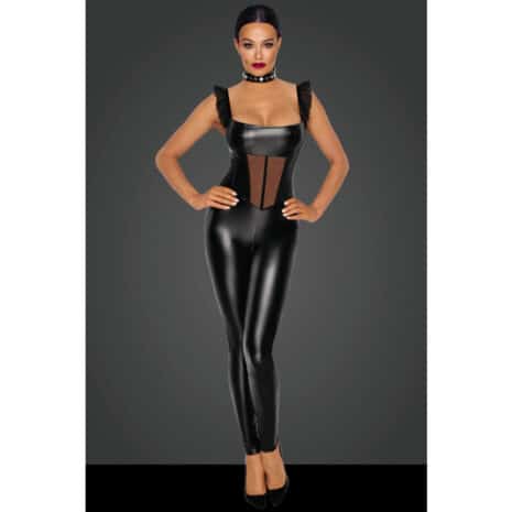 15191-noir-handmade-powerwetlook-overall-with-tulle-sex-shop-limassol