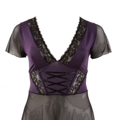 666-Decorative-Plus-size-Chemise-with-Purple-Inserts-sexshop-larnaca