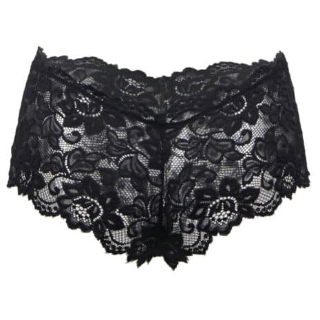 9075-Flirty-Black-Floral-Lace-Short-sexshop-paphos