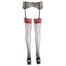 951-Black-Stocking-With-Dark-Red-Lace-Top-sexshop-nicosia