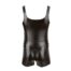 Black-Imitation-Leather-Jumpsuit-limassol-sexshop