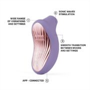 LELO-9615-lelo-sona-3-clitoral-massager-violet-dusk-sex-shop-limassol