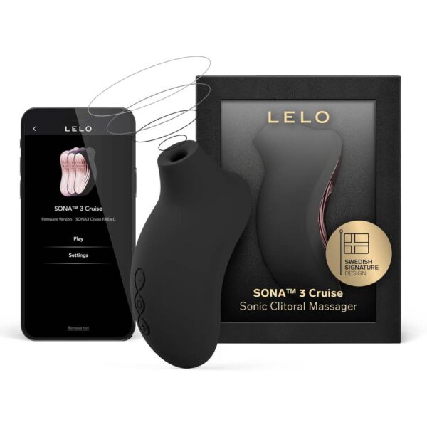 LELO-9820-lelo-sona-3-cruise-clitoral-massager-black-loveshop-limassol