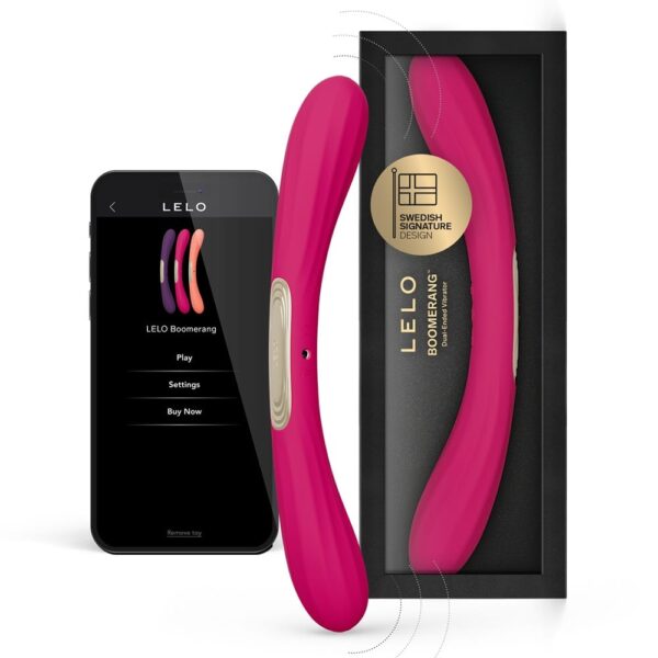 LELO-BOOMERANG-A0308-lelo-boomerang-dual-ended-vibrator-cerise-love-shop-cyprus