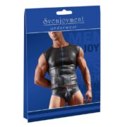 Shiny-Matte-Shirt-with-Zip-sexshop-larnaca