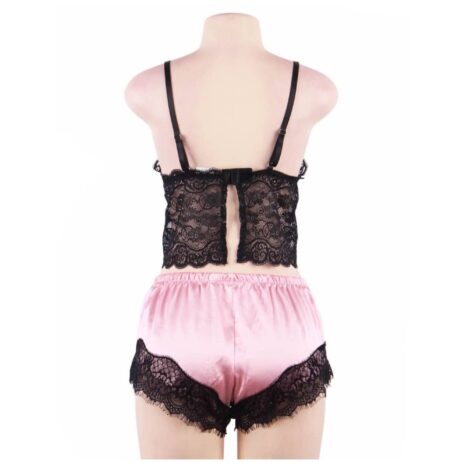 11045-satin-lace-cami-and-short-candy-pink-sexshop-limassol