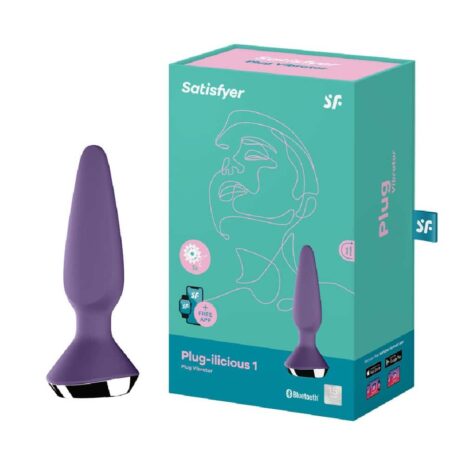 14417-satisfyer-plug-ilicious-1-vibrating-anal-plug-purple-sexshop-limassol