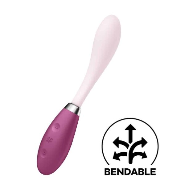 16811-satisfyer-g-spot-flex-3-vibrator-red-limassol-sexshop