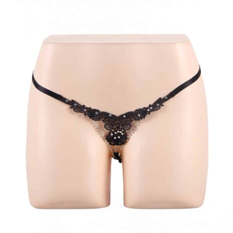9309-Plus-Size-Embroidered-Floral-G-String-Black-sexshop-limassol-5