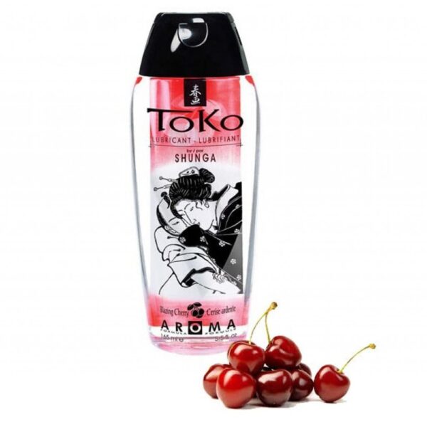 3440-shunga-toko-cherry-flavored-water-based-lubricant-165-ml-love-shop-cyprus