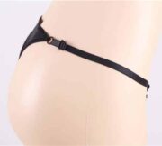Embroidered-Floral-G-String-Black-88877