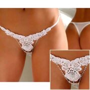 Embroidered-Floral-G-String-White-93553
